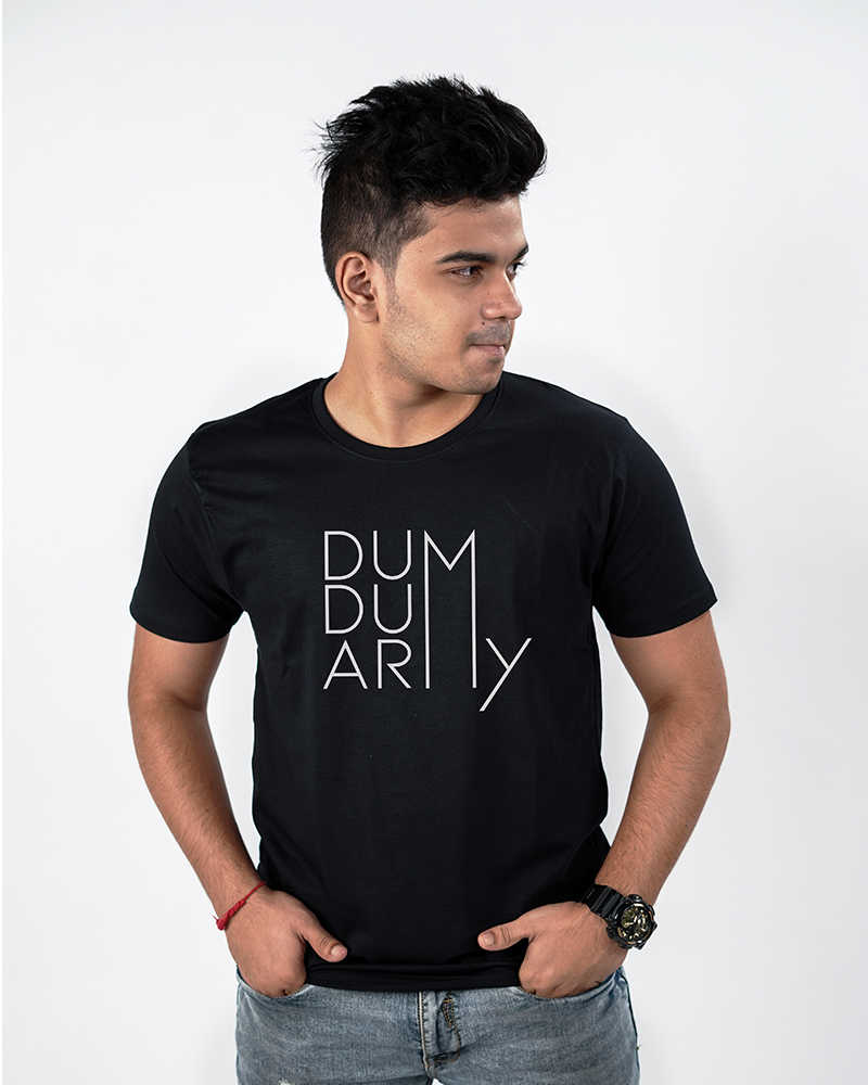 Dum Dum Army Tshirt-Black