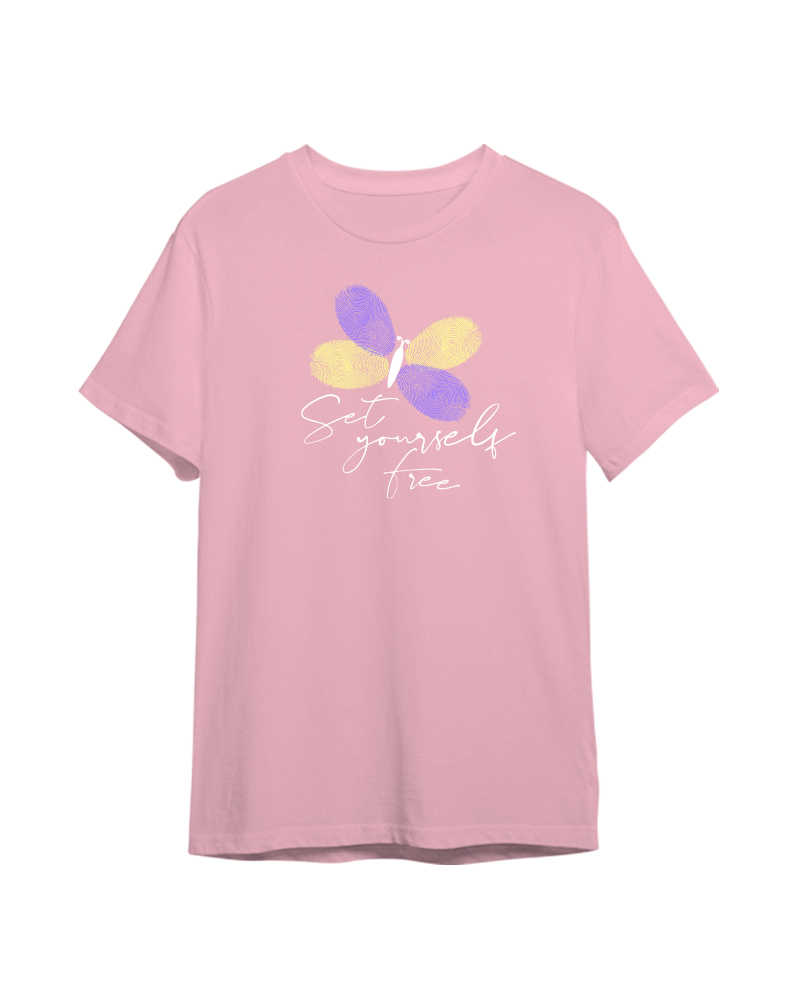 Set Yourself Tshirt - Pink