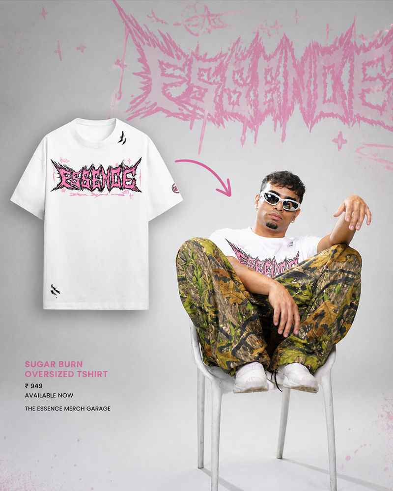 Sugar Burn Oversized Tshirt