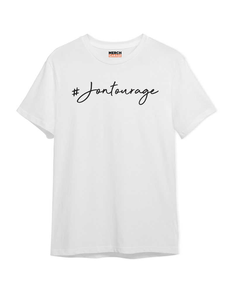 Jontourage White Tshirt