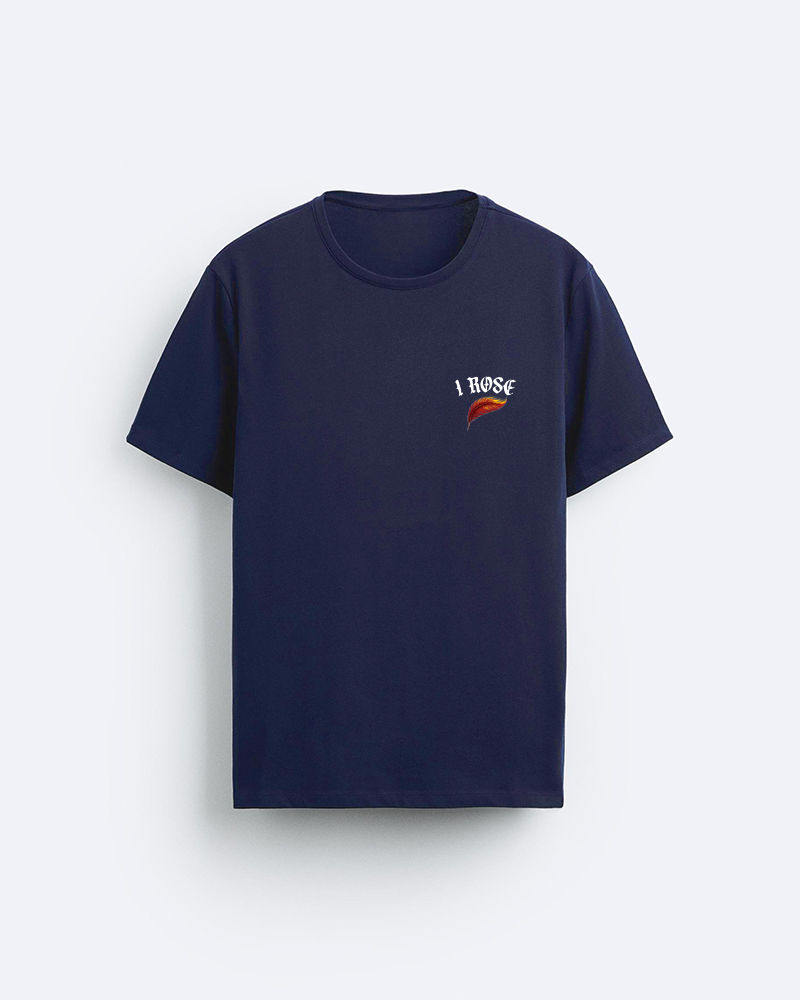 I Rose&nbsp;Tshirt Navy Blue 
