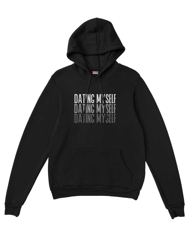 Dating Myself Hoodie - Black