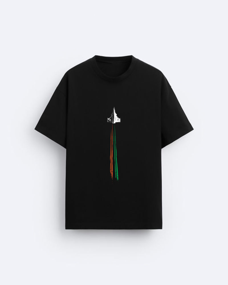 Wings of freedom Vertical Oversized T-Shirt
