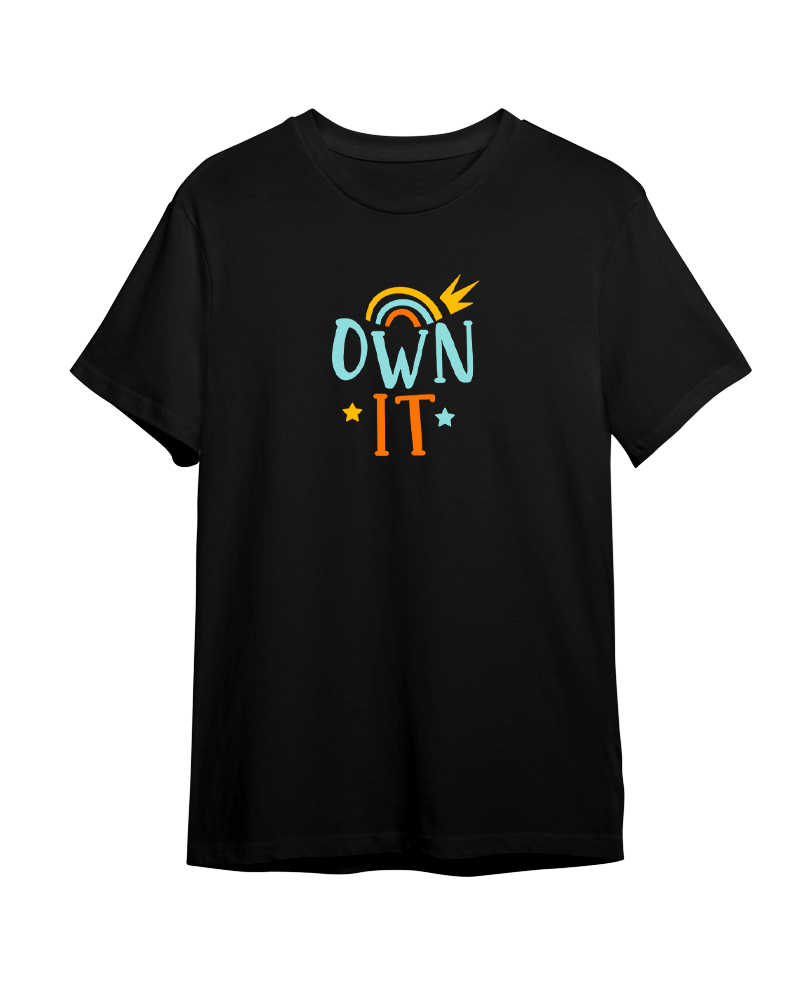 Own It Tshirt - Black