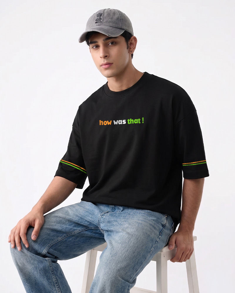 How Was That Black Oversized T-shirt