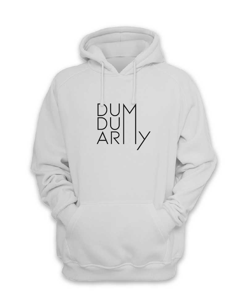 Dum Dum Army Hoodie - White