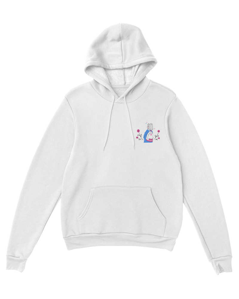 I'm Tripping (FnB) Hoodie - White