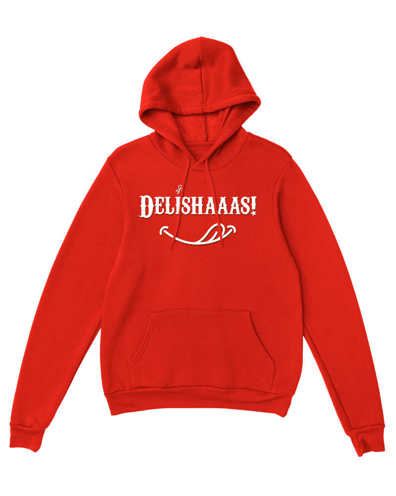 Delishaaas Hoodie - Red