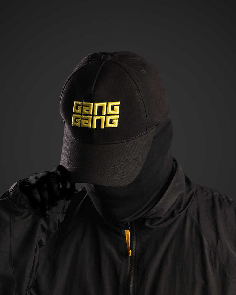  BLACK GANG GANG CAP