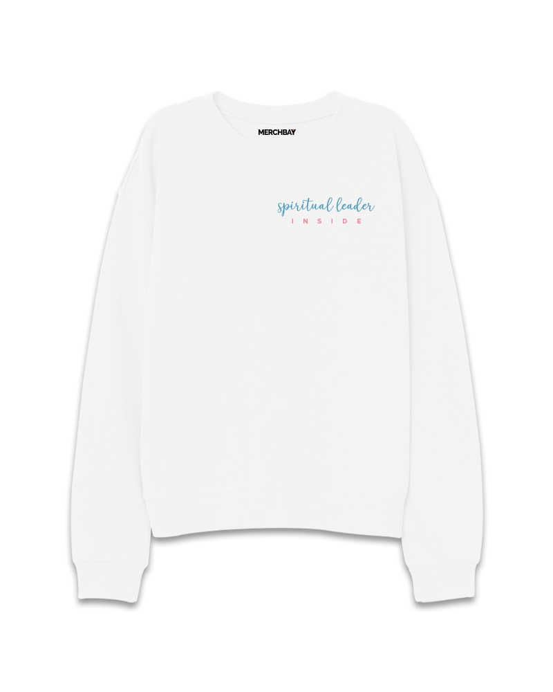 Spirtiual Leader Inside Sweatshirt - White