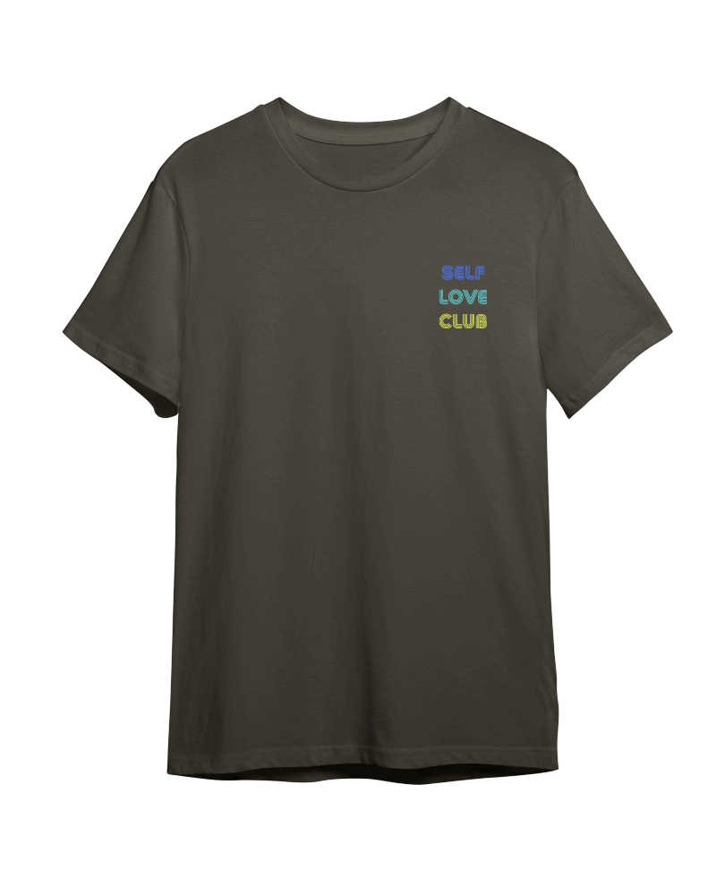 Self Love Club Tshirt - Military Green