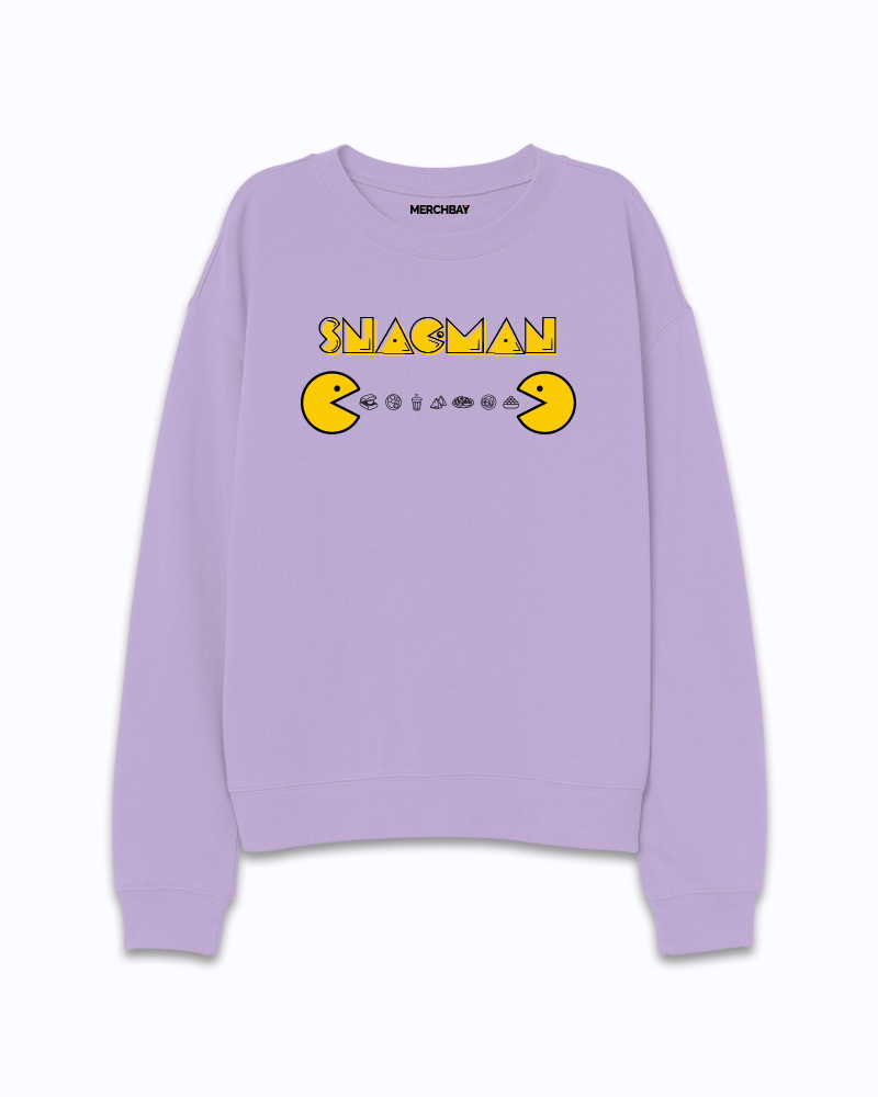 Snacman Sweatshirt - Lavender