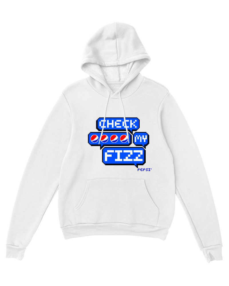 Check my Fizz Hoodie - White