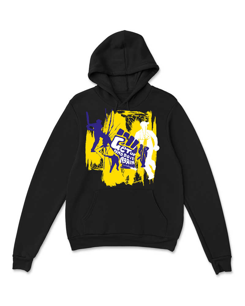 Get Up & Do It Again Hoodie - Black