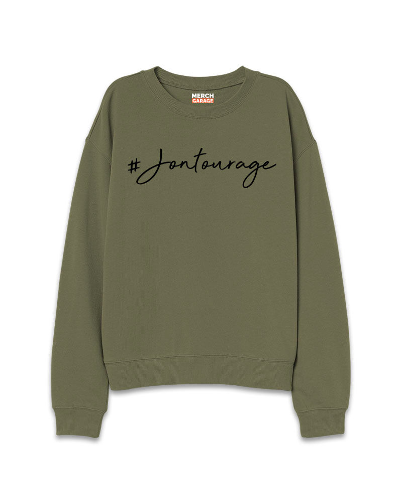 Jontourage Olive Green Sweatshirt