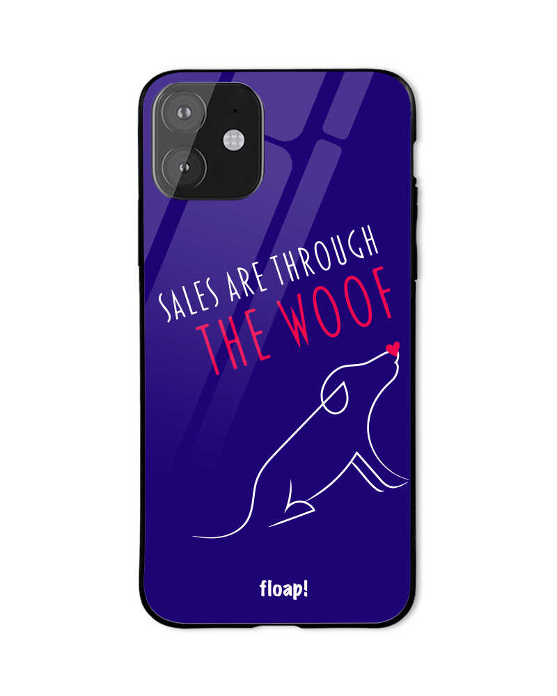 Sales are through the woof phone cover - Purple