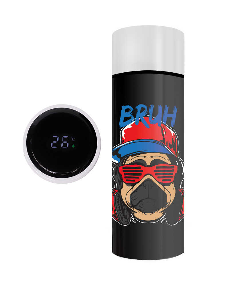 Bruh Thermal Sipper (FnB)  - Black 