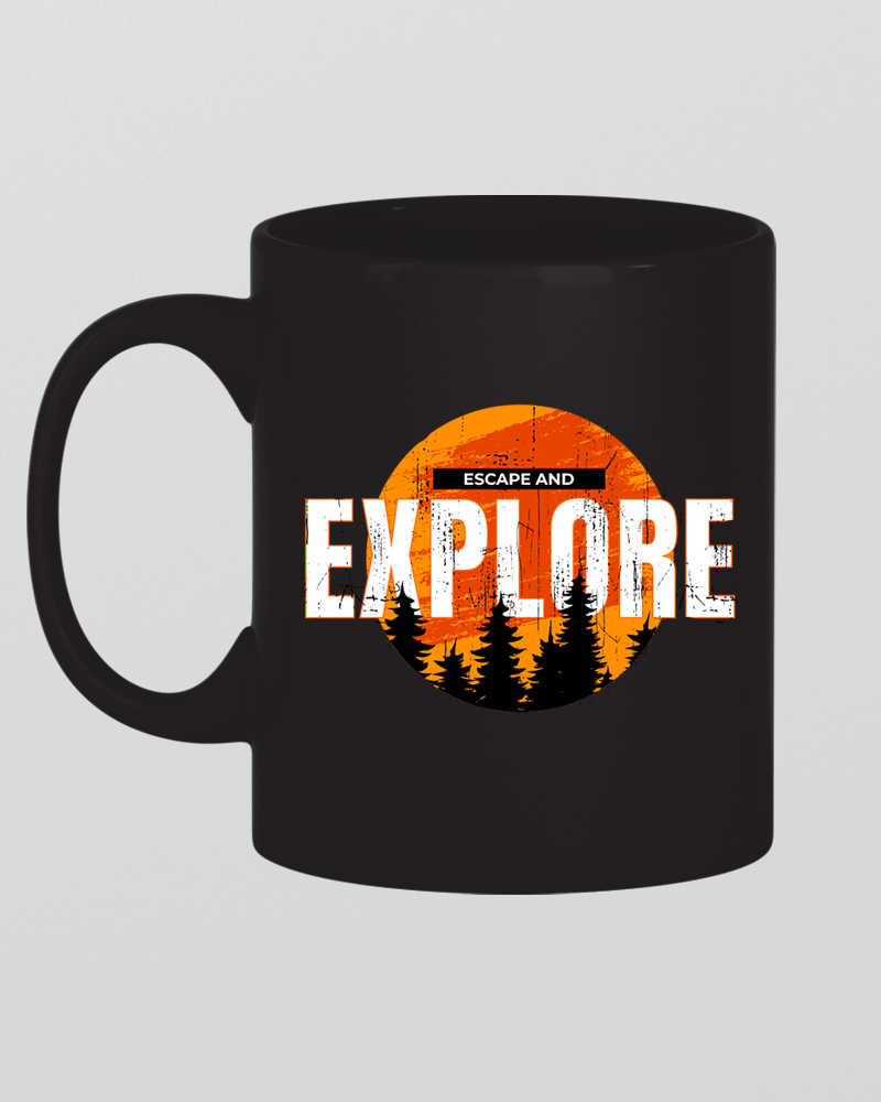 Explore Mug - Black 