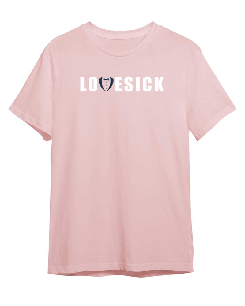 Lovesick Tshirt - Salmon Pink