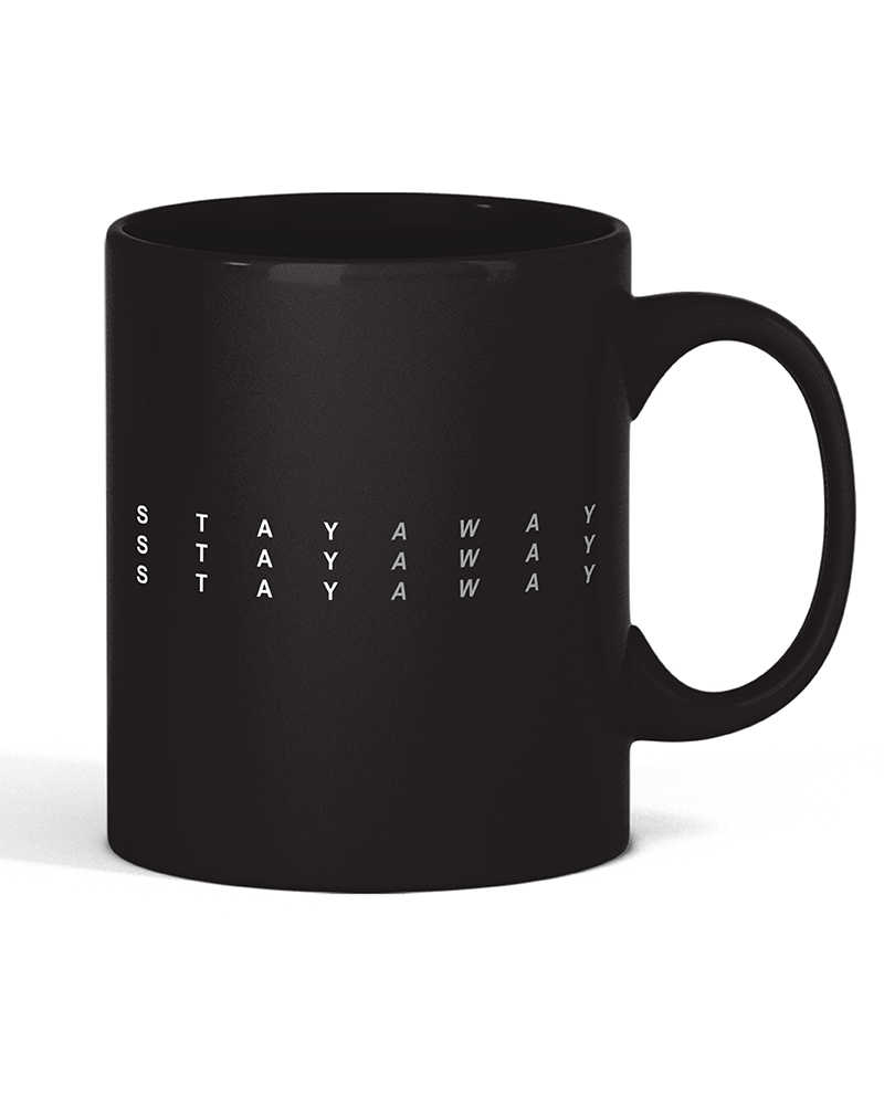 Stay Away Black Mug