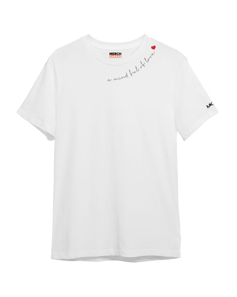 A Mind Full of Love Tshirt - White 