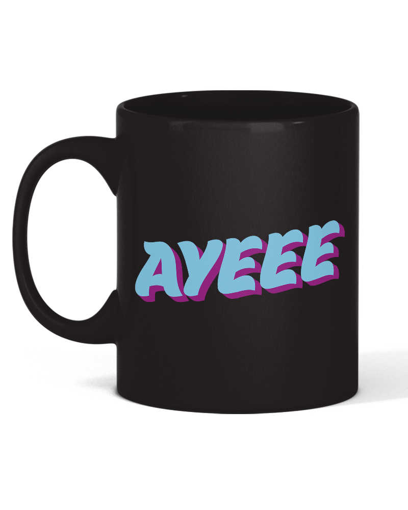 Ayeee Mug (FnB) -  Black 