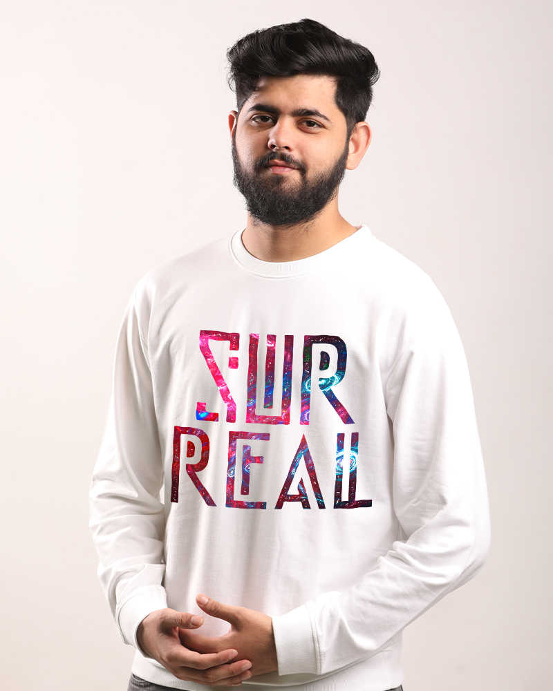 Surreal Design Casual Sweatshirt