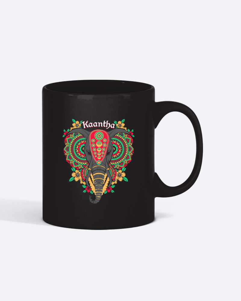 Kaantha Black Mug