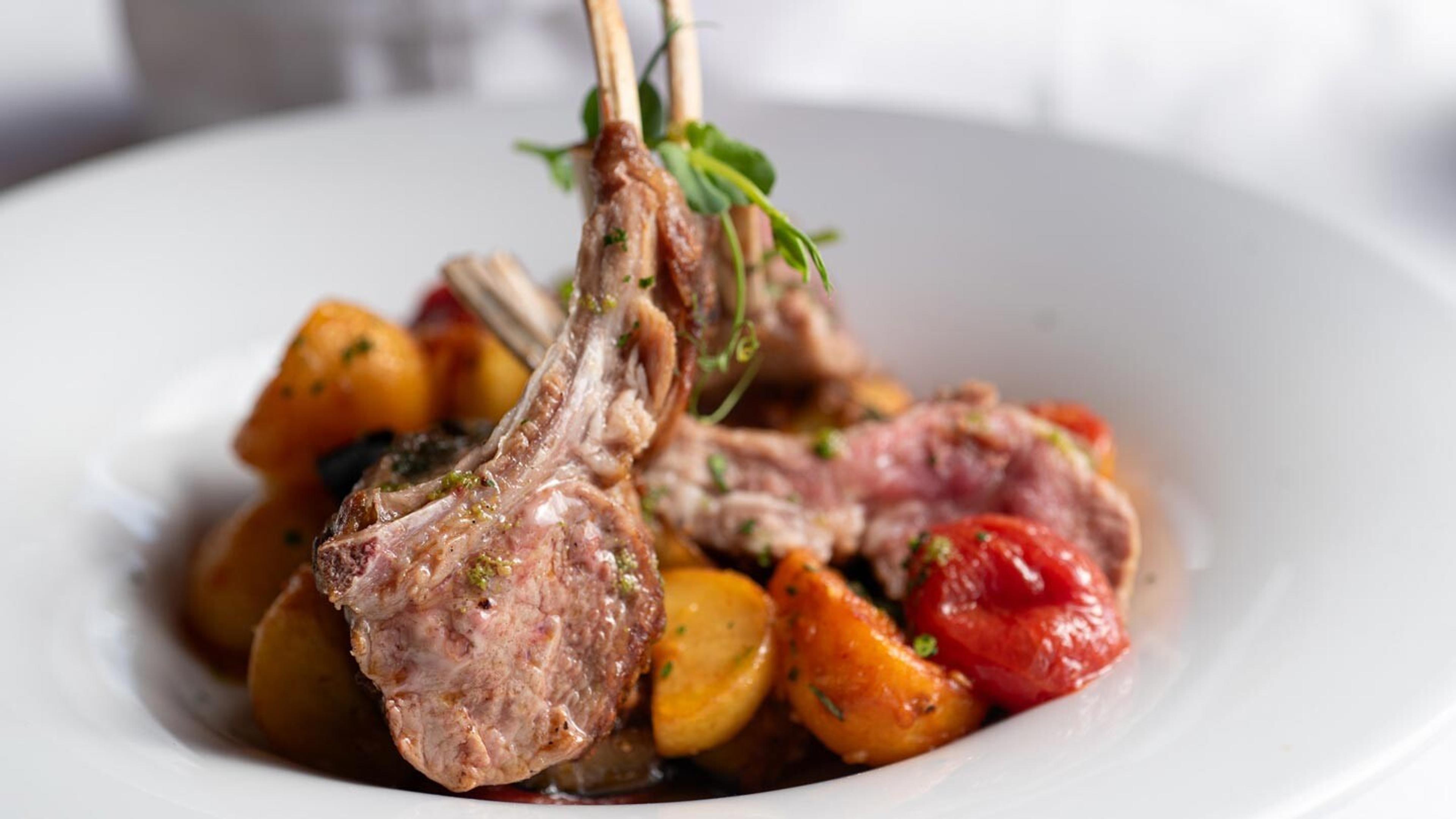 Trattoria Sesame — Lamb chops