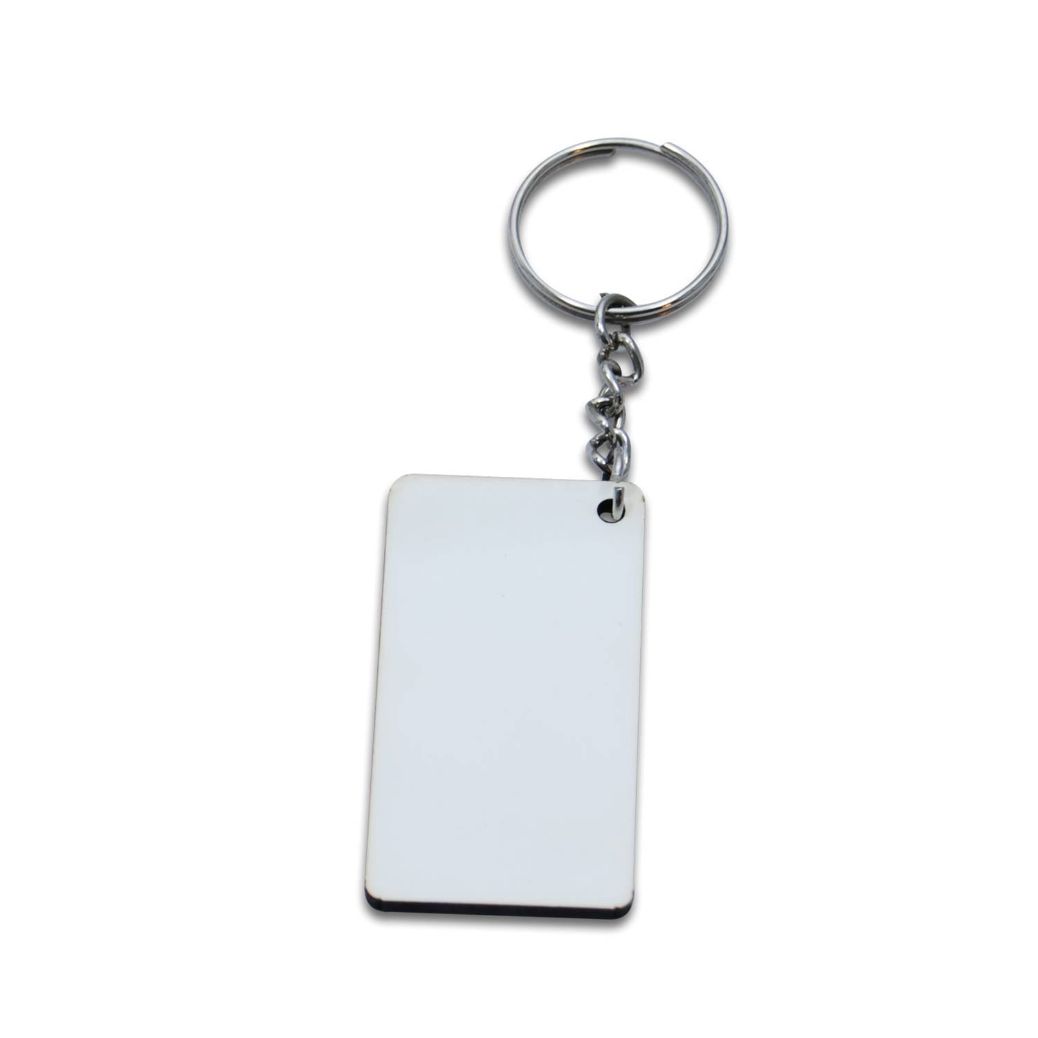 Buy Sublimation MDF Keychain Rectangle Curve | MeriTokri