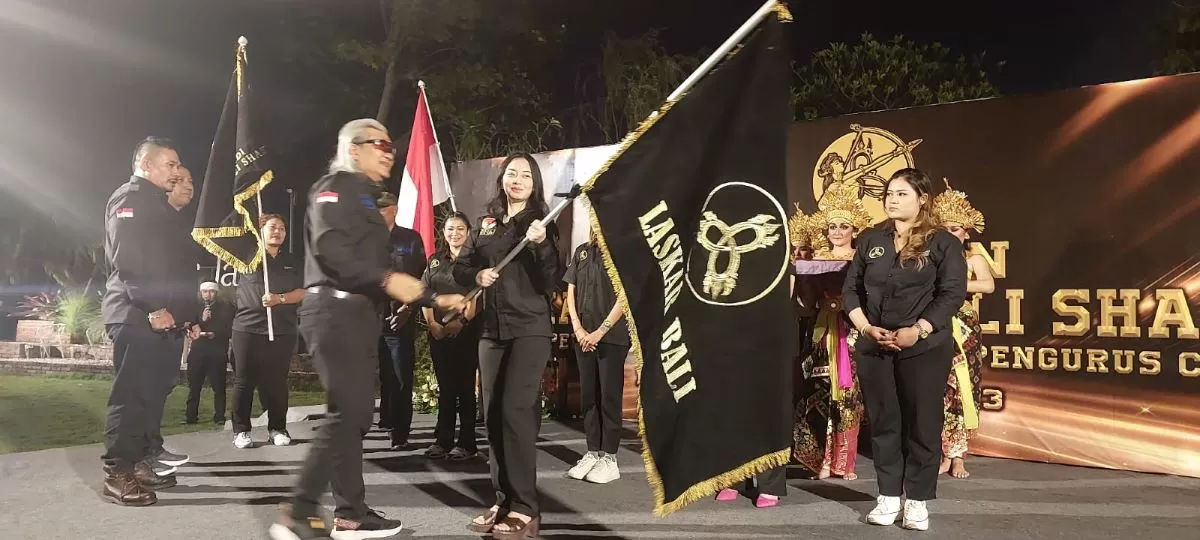 Enam Srikandi Laskar Bali Shanti Resmi Dikukuhkan