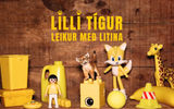 LILLI TÍGUR LEIKUR MEÐ LITINA - Íslenskt Youtube barnaefni