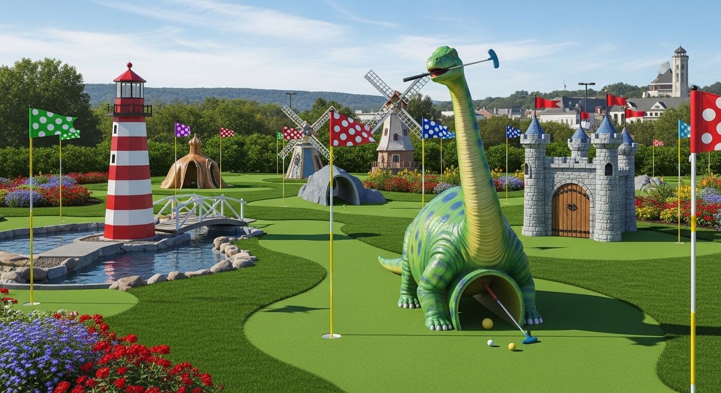 burlington mini golf