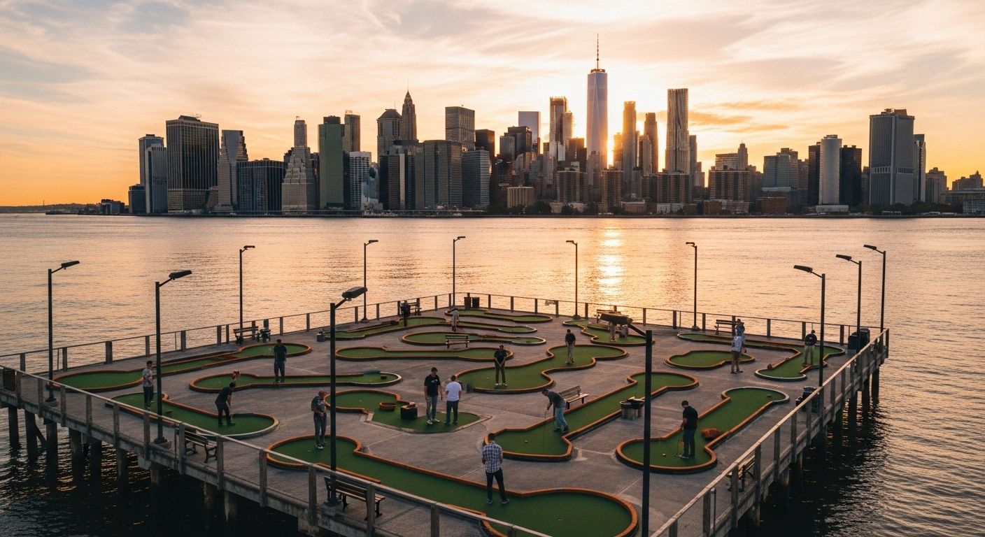 chelsea piers mini golf