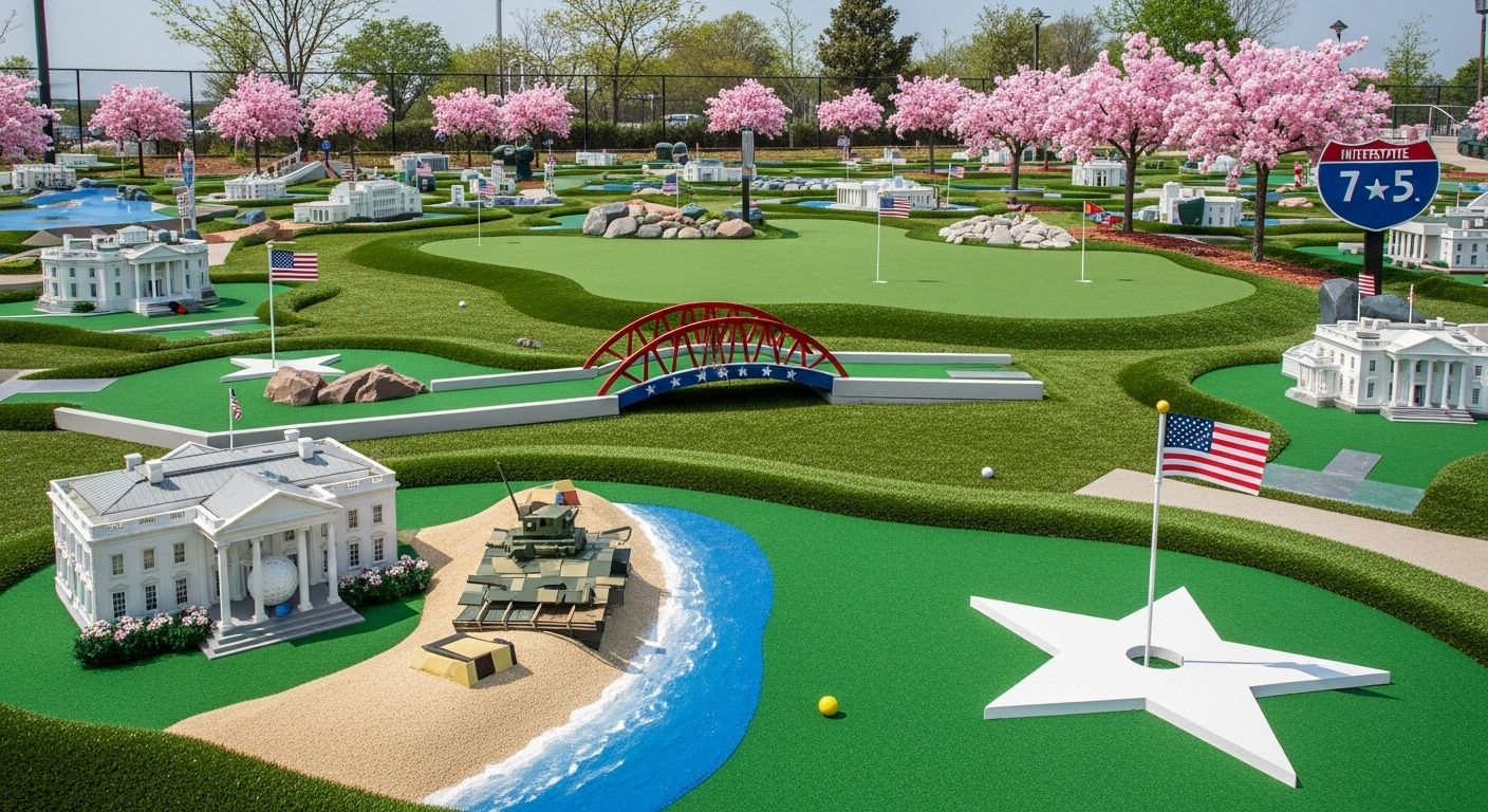 eisenhower mini golf