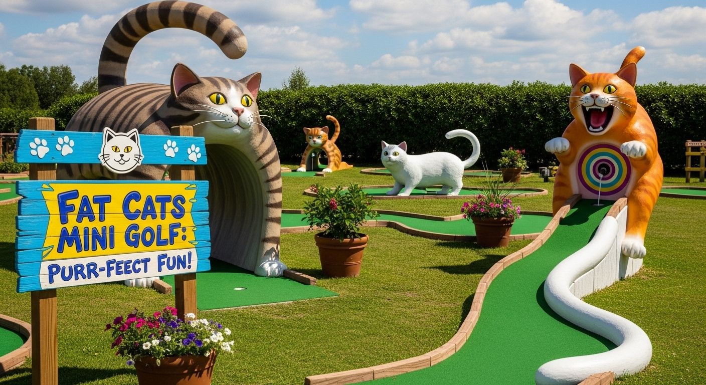 Fat Cats Mini Golf: Purr-fect Family Fun Awaits