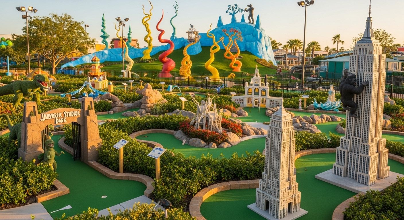 Hyland Hills Mini Golf: Rolling Green Paradise