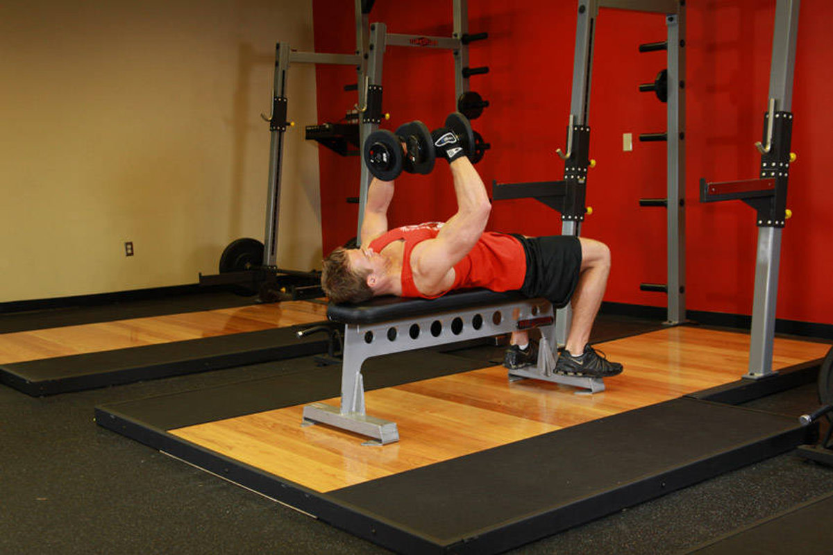 Kurzhantel-Fliegende (flach)