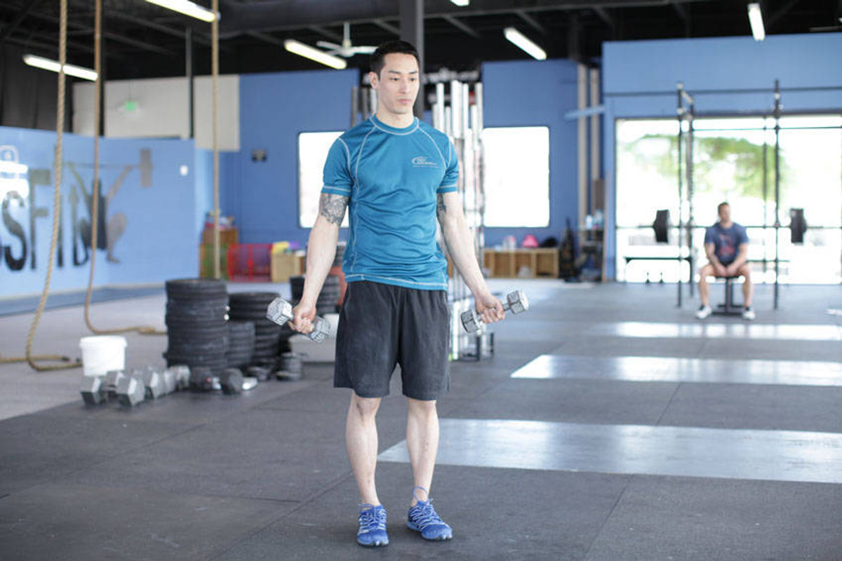 Scaption (Kurzhantel, Skapuläre Ebene)