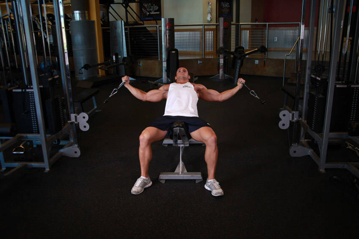 Schrägbank-Fliegende (Kabelzug)