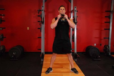 Goblet Squat (Kurzhantel/Kettlebell)