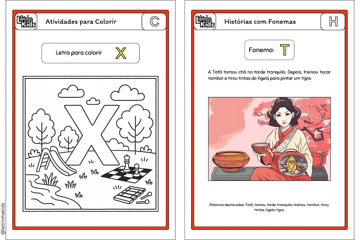 Grafismo fonético pdf grátis: Aprender sons e letras