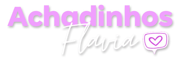 Logo Achadinhos da Flavia