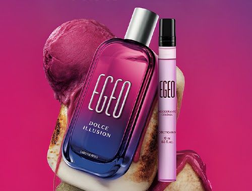 O Boticário disponibiliza nova campanha de amostra: Egeo Dolce Illusion Desodorante Colônia