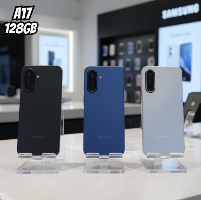 Celular Samsung Galaxy A17 Com Ia, 128gb, 4gb Ram, Câm De 50mp, Tela De 6.7 , Nfc, Ip54 - Cinza