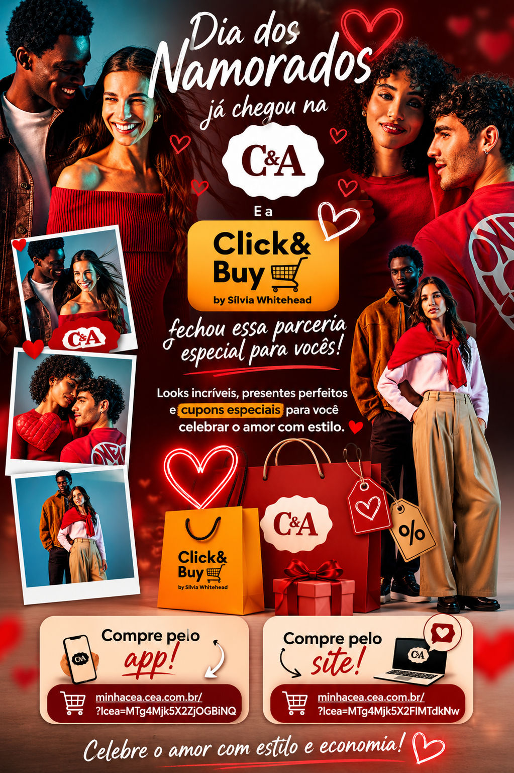 Parceria C&A e Click&Buy by Silvia Whitehead
