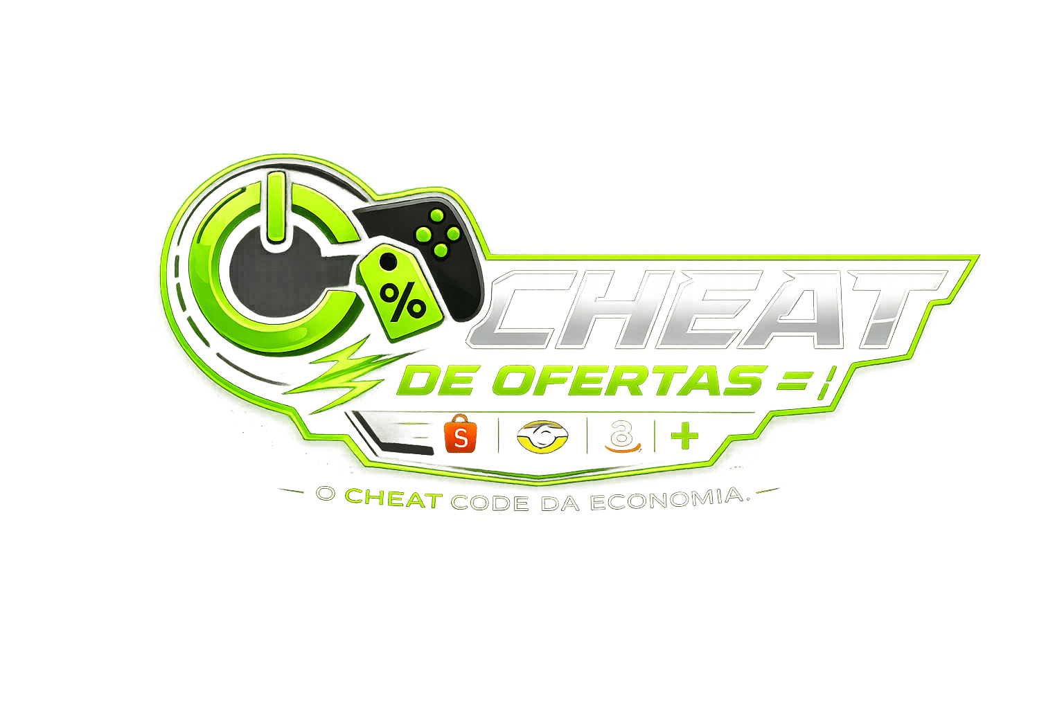 Logo Cheat de Ofertas - As Melhores Promoções Gamer e Tech