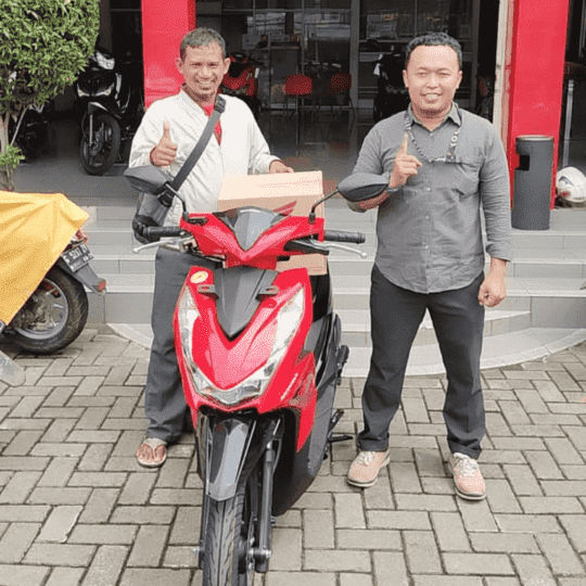 foto pengiriman motor honda Batang 7
