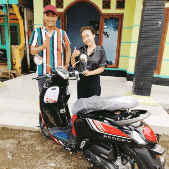 foto pengiriman motor honda Batang 8