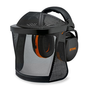 STIHL Muffs with a Nylon Mesh Visor